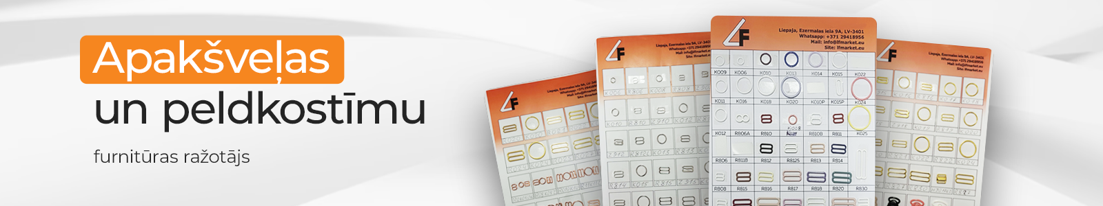 Apakšveļas un peldkostīmu furnitūras ražotājs