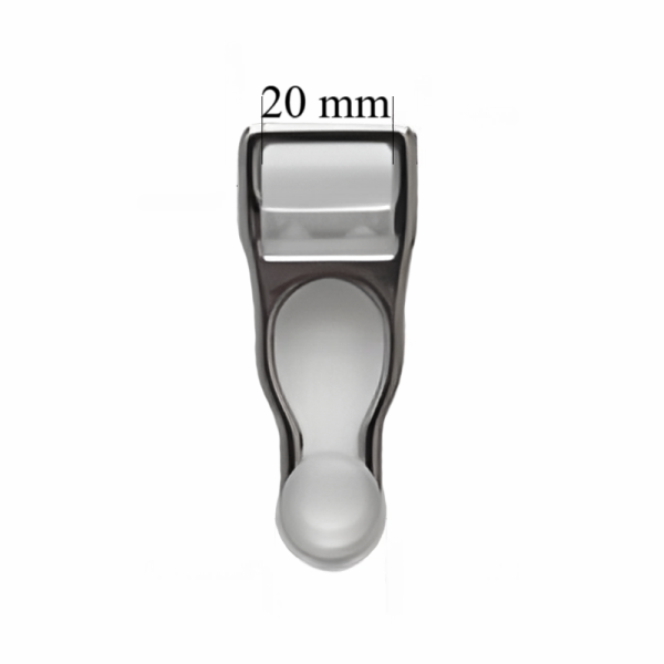 Neri  reggicalze 20 mm — 1000 pezzi
