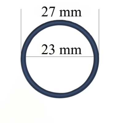 Metallringe für Riemen 23 mm Nachtschatten 800 Stk