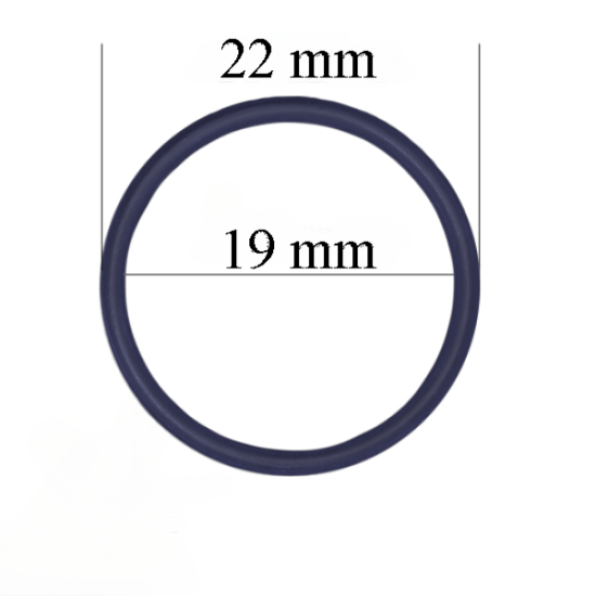 Metallringe für Riemen 19 mm Dunkelblau 800 Stk