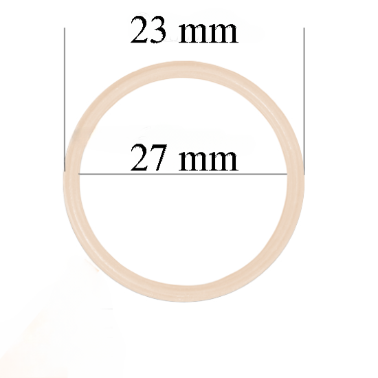 Anelli reggiseno in metallo per spalline da 27 mm Jasmine 800 pz