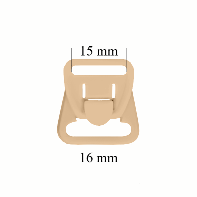 Stillverschlüsse aus Kunststoff 16 mm Beige (1000 Stück)