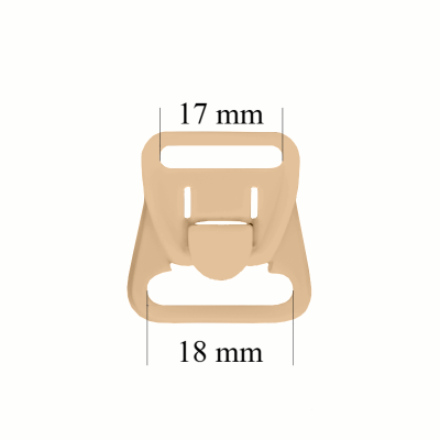 Stillverschlüsse aus Kunststoff 18 mm Beige (1000 Stück)