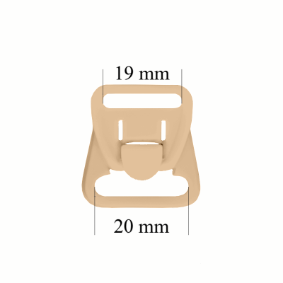 Zapięcia do karmienia z tworzywa sztucznego 20 mm Białe (1000 szt.)