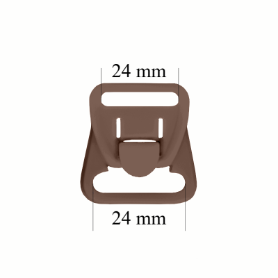 Stillverschlüsse aus Kunststoff 24 mm  Pfeffer (1000 Stück)