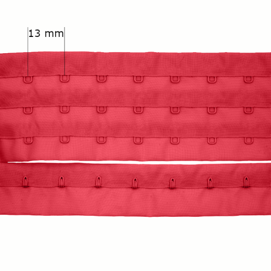 Bra hook-and-eye fastening in rolls 3x, 13 mm: the perfect solution for lingerie manufacturers!