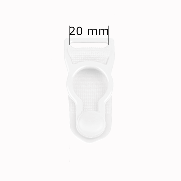 Ganci reggicalze 20 mm — 1000 pezzi