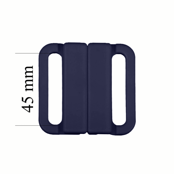 Plásticos cierres de bikini 45 mm en color Azul oscuro 1000 ud - Certificados OEKOTEX