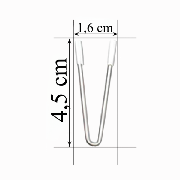  Séparateur décolleté V 4,5x1,6 cm – 1000 pièces