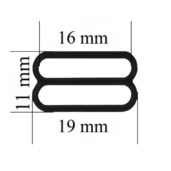 Metāla regulatori 16 mm Melni 10000 gab