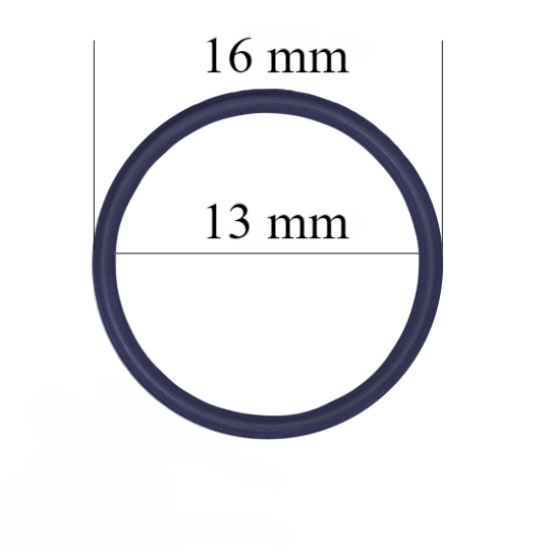 Arandela métalica de sujetador 13  mm Azul oscuro 800 ud