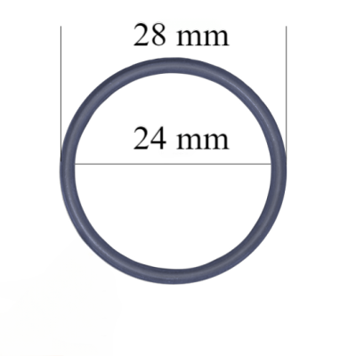Metallringe für Riemen 24 mm Hortensie 800 Stk
