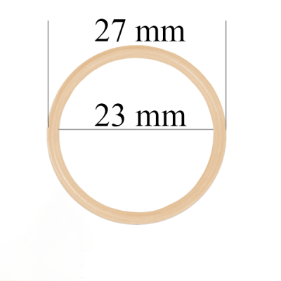 Metallringe für Riemen 23 mm Beige 800 Stk