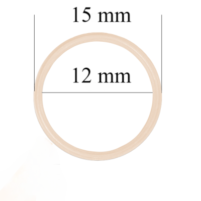 Metallringe für Riemen 12 mm Jasmin 800 Stk