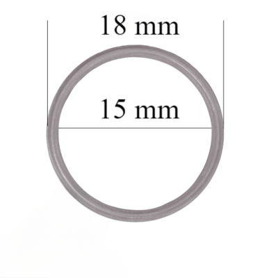 Metallringe für Riemen 15 mm Möwe 800 Stk
