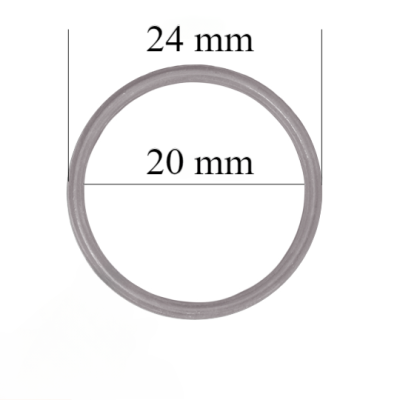 Metallringe für Riemen 20 mm Möwe 800 Stk