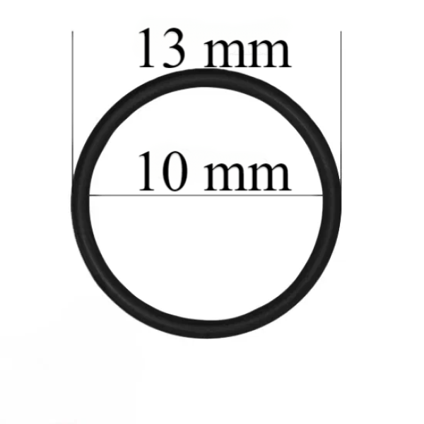 Metallringe für Bänder 10 mm Schwarz 1000 Stk