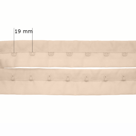 BH-Hakenverschluss in Rollen 1x, 19 mm – die ideale Lösung für Wäschehersteller!
