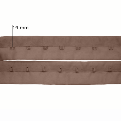 Cierre en rollo para sujetador 1x 19 mm Pimiento 90 m