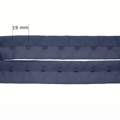 Verschluss auf Rolle mit Haken 1x für BH 19 mm Hortensie 90 m