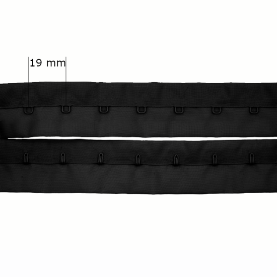 BH-Hakenverschluss in Rollen 1x, 19 mm – die ideale Lösung für Wäschehersteller!