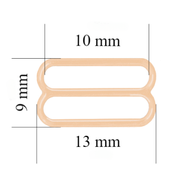 Metall-BH-Schieber für 10 mm Träger Beige 800 Stk