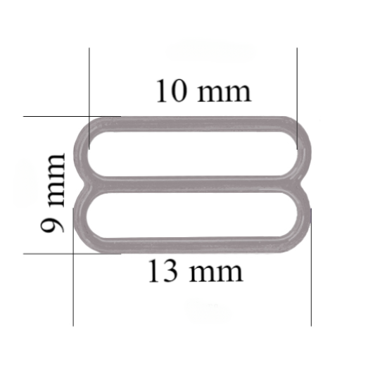 Metalowe regulatory do bielizny 10 mm Mewa 800 szt