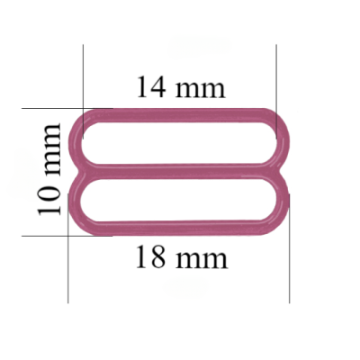 Metāla regulatori 14 mm Rōza rubīns 800 gab
