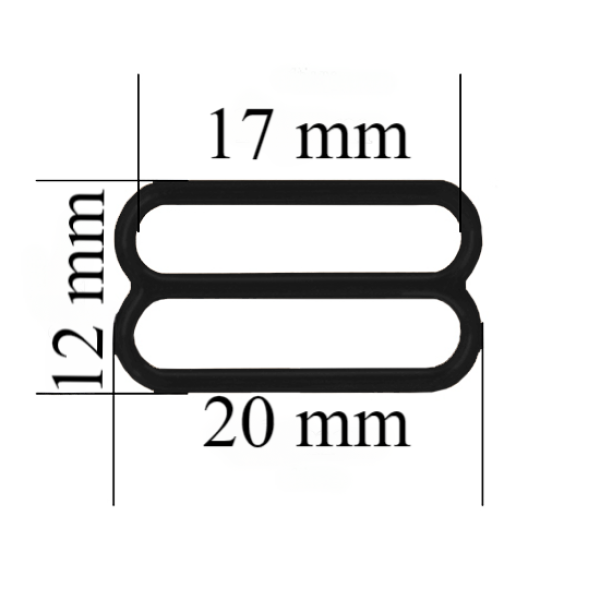 Metāla regulatori 17 mm Melni 10000 gab