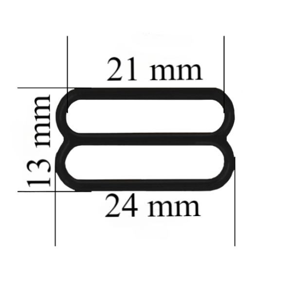 Metāla regulatori 21 mm Melni 10000 gab