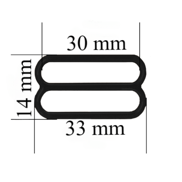 Metāla regulatori 30 mm Melni 10000 gab