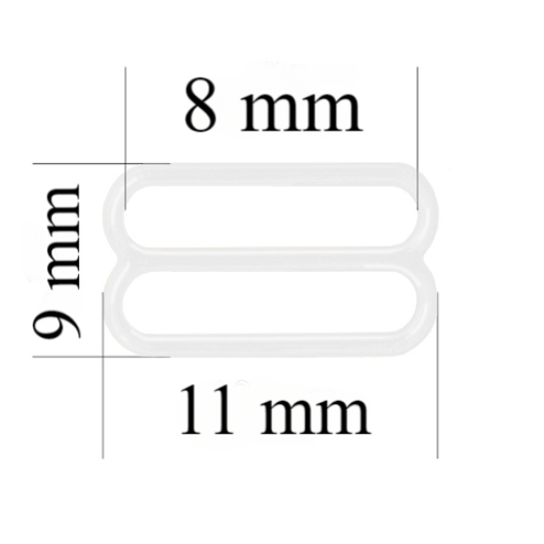 Metāla regulatori 8 mm Baltie 10000 gab