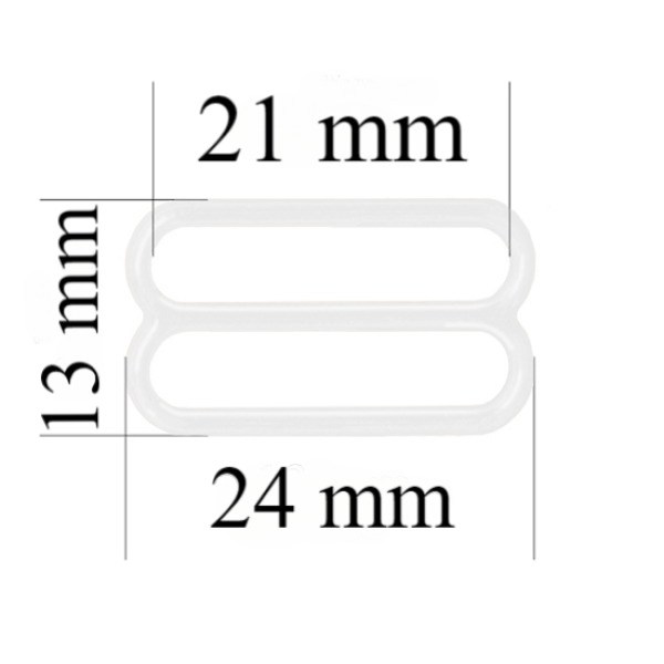 Metāla regulatori 21 mm Baltie 10000 gab