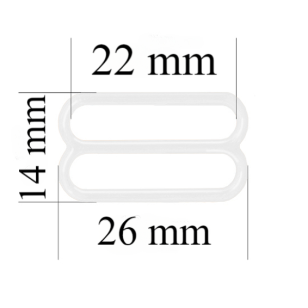 Metāla regulatori 22 mm Baltie 10000 gab