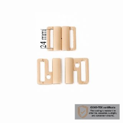 BH Bikini Verschluss 24 mm in der Farbe Gold 1000 stk  - Zertifiziert für Salzbeständigkeit