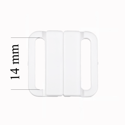 Plastikowe zapięcia do kostiumów kąpielowych 14 mm w kolorze Biały 1000 szt – Certyfikowane OEKOTEX